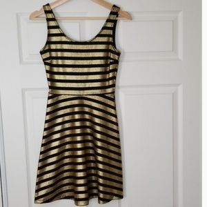 Black and Gold dress